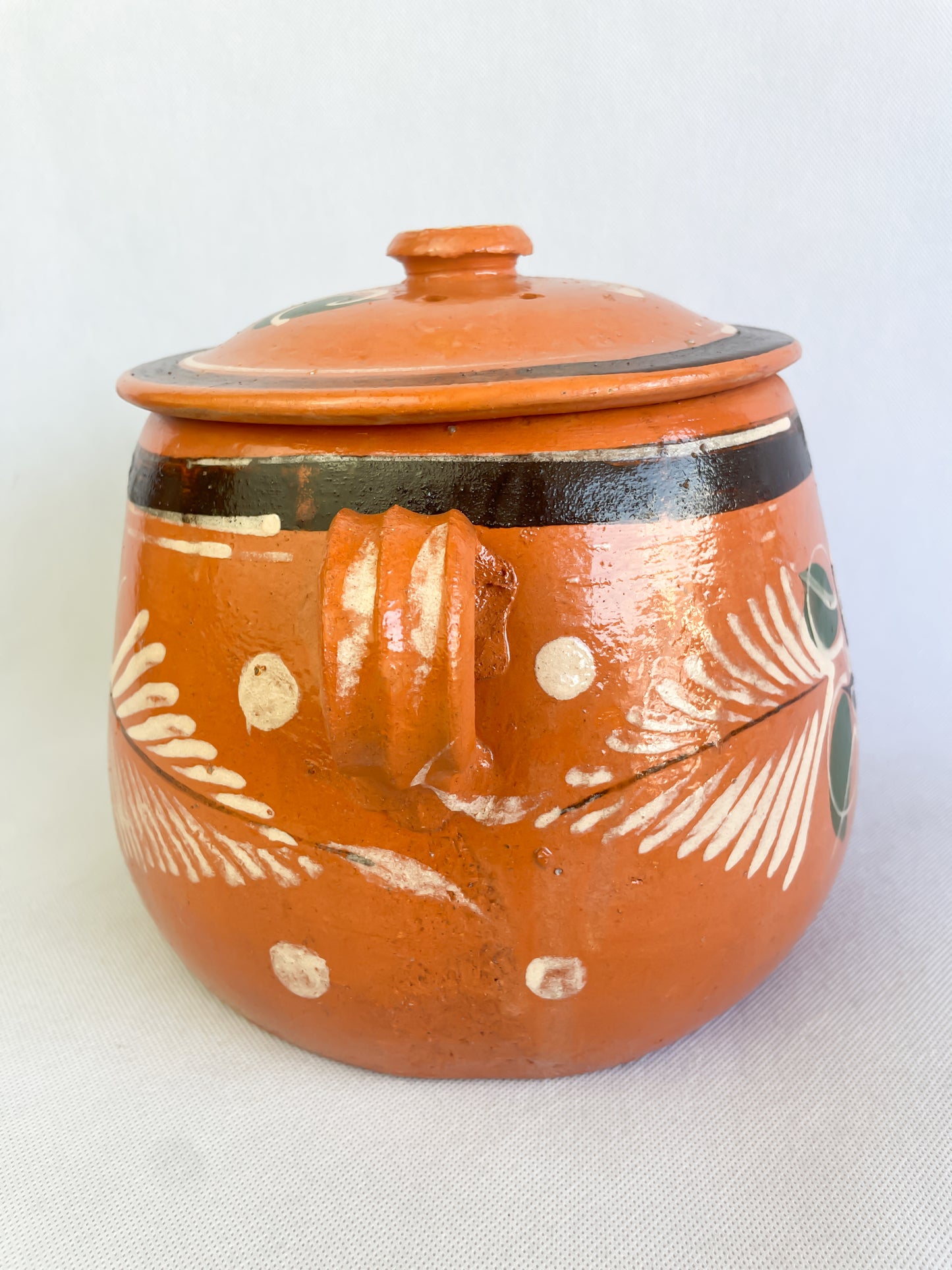 Mexican Cookware Mexican Clay Pot Olla Libre De Plomo Clay Pottery Mexican Clay Bean Pot