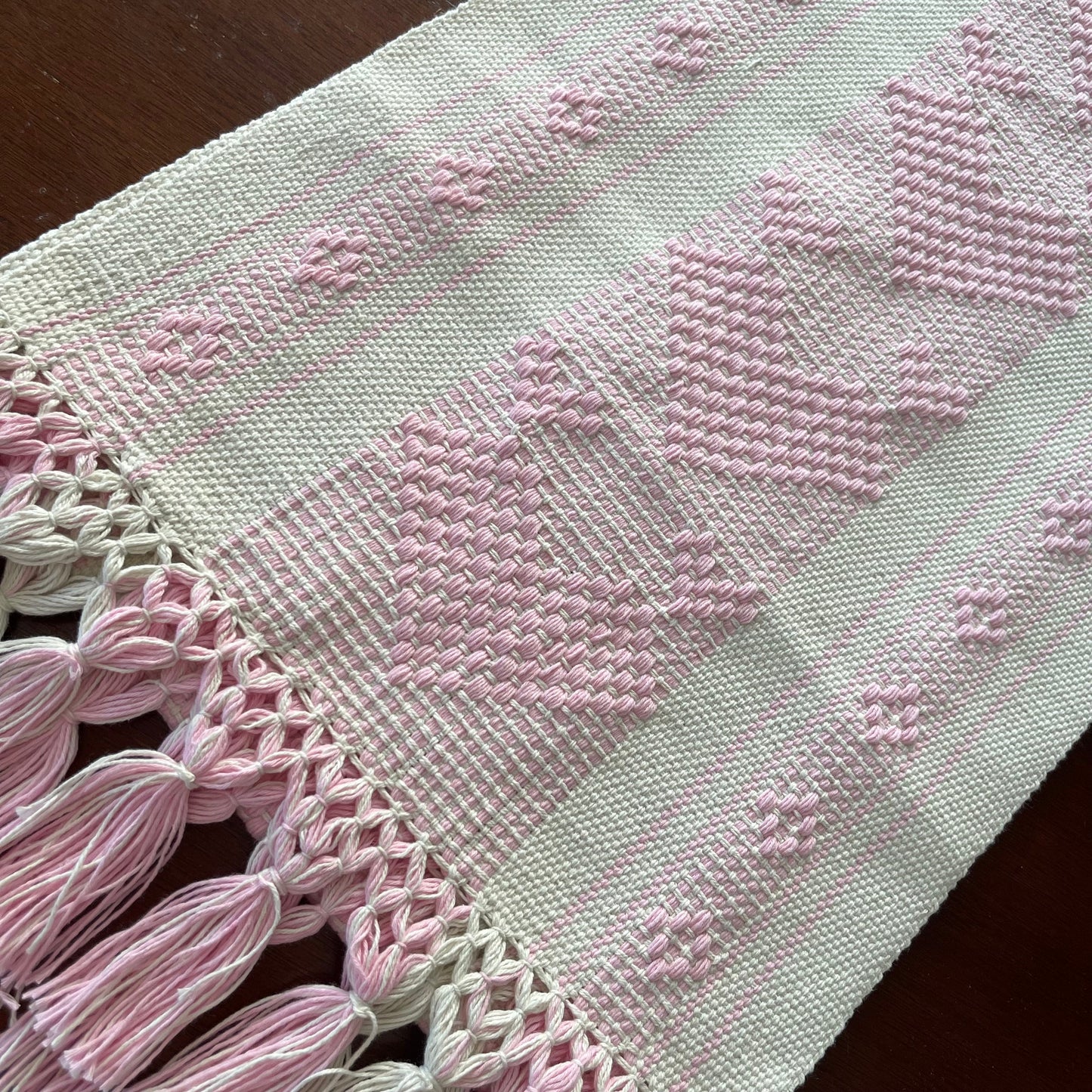 Oaxaca Handwoven Table Runner “Sol”