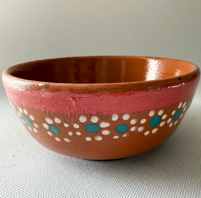 Michoacan Red Clay Pottery Dinnerware Set 36 Pc Clay Bowls Mexican Red Clay Vajilla de Barro