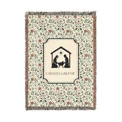 Christmas Blanket Customized Navidad Cobija Talavera