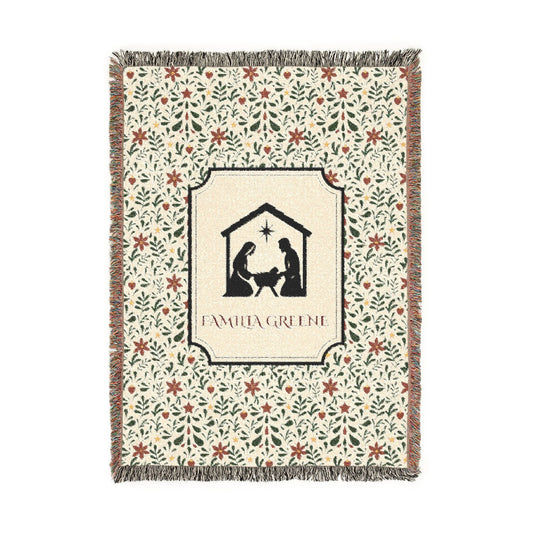 Christmas Blanket Customized Navidad Cobija Talavera