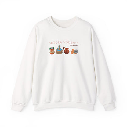 Crewneck Sweatshirt — Señora Moderna Olla Barro
