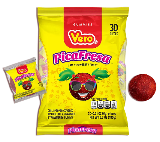 Vero Pica Fresa 6.3 oz 30ct