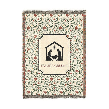 Christmas Blanket Customized Navidad Cobija Talavera