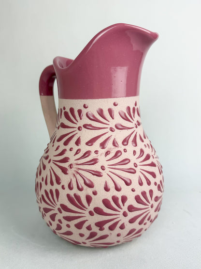 Talavera Style Pitcher Set -  Juego Jarra