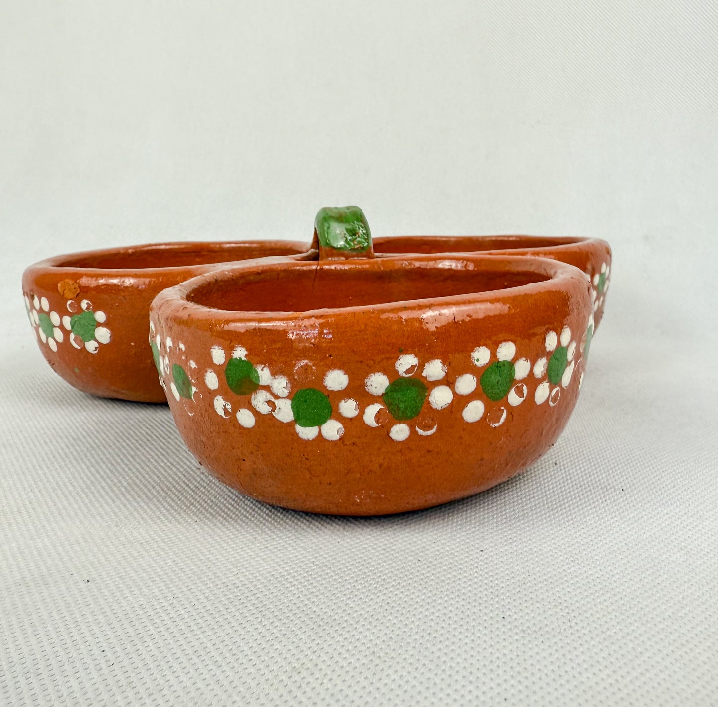 Traditional Clay bowl 3 in 1 - Salsera 3 en 1