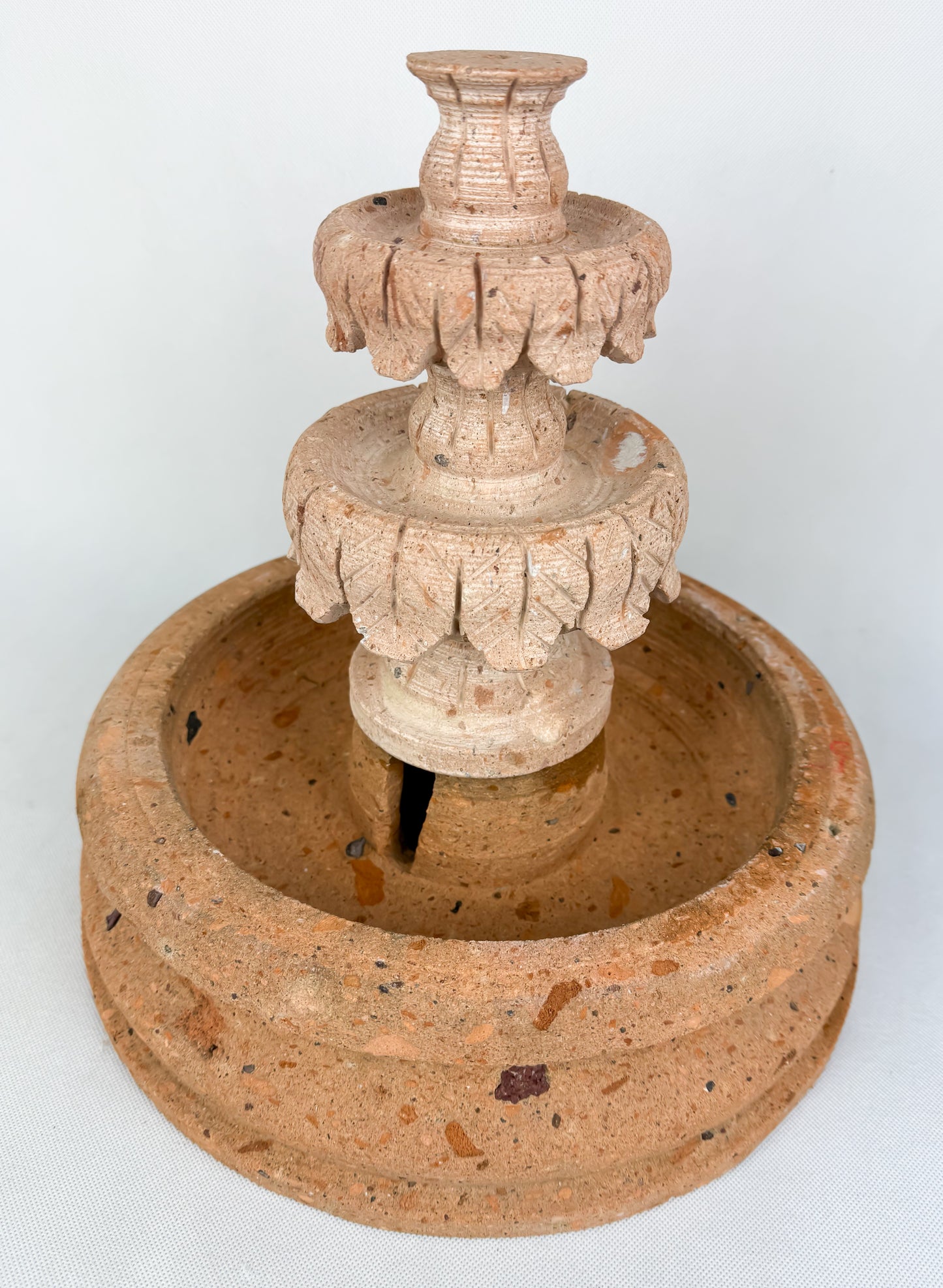 Cantera Stone Fountain 2 Tier - Fuente Chica