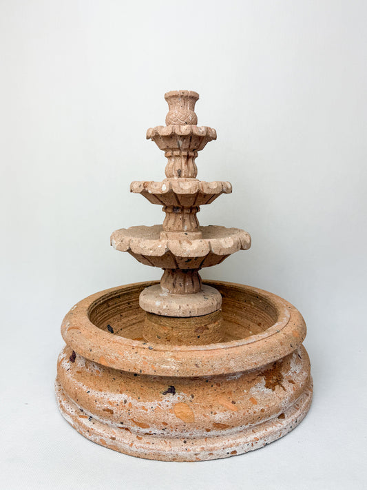 Sandstone Water Fountain Tier Outdoor DISCOUNTED