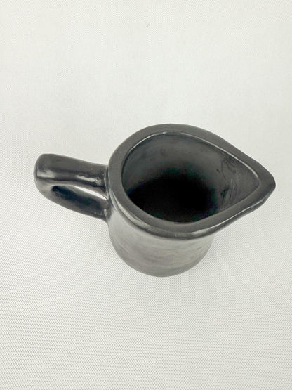 Black Pottery Oaxaca Pitcher Jarra de Barro Negro Black Clay