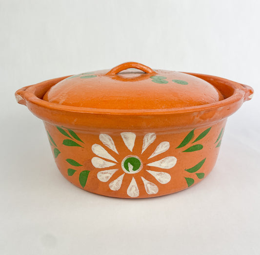 Mexican Clay Cazuela Cooking Pot Lead Free Authentic Clay Pots Sarten de Barro Hondo Casuela