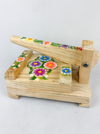 Mexican Tortilla Press Wood Tortilla Press Prensa Para Tortillas