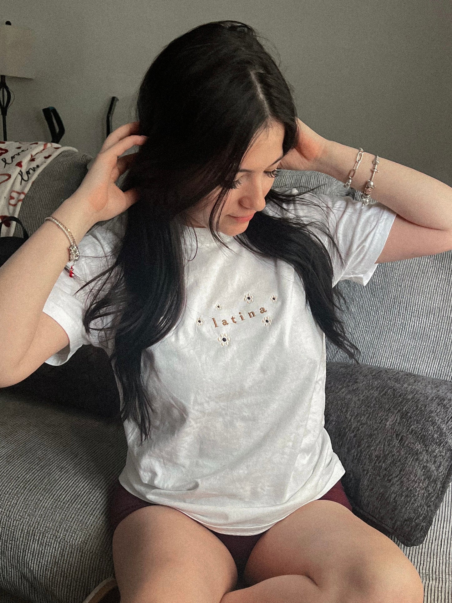 LATINA • Embroidered T-SHIRT