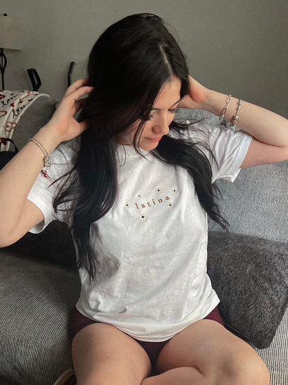 LATINA • Embroidered T-SHIRT
