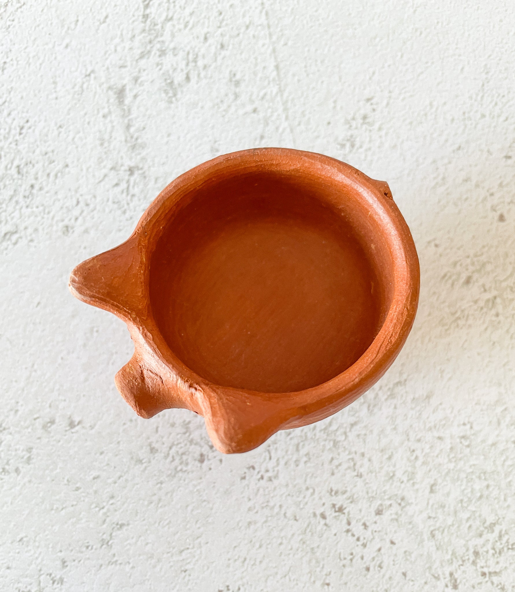 Red Clay Terracotta Cochinito Mini Spice Bowl
