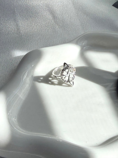 Silver 925 Witch Knot Ring Protection Ring - Anillo de Plata 925