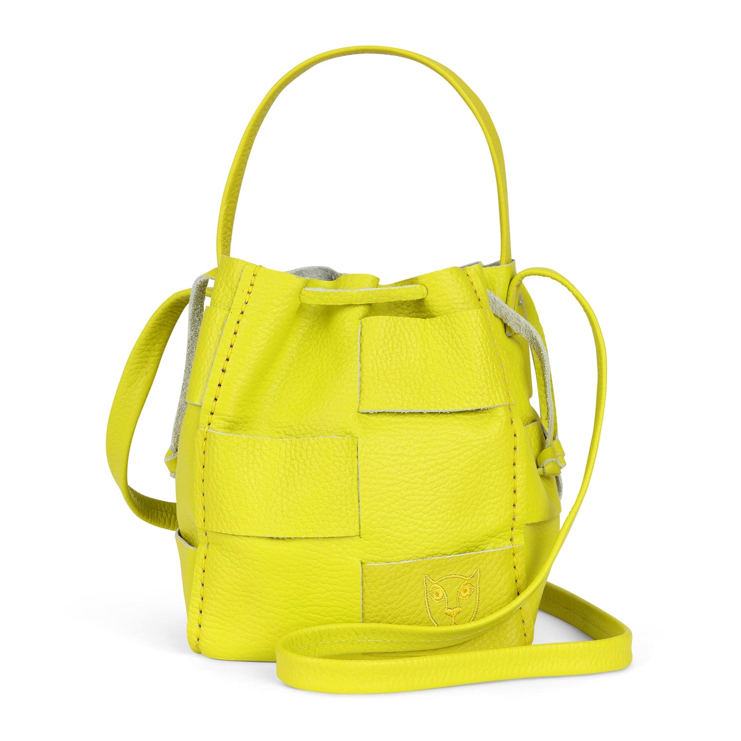 BELLA BUCKET BAG / HIGHLIGHTER YELLOW