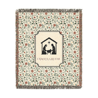Christmas Blanket Customized Navidad Cobija Talavera