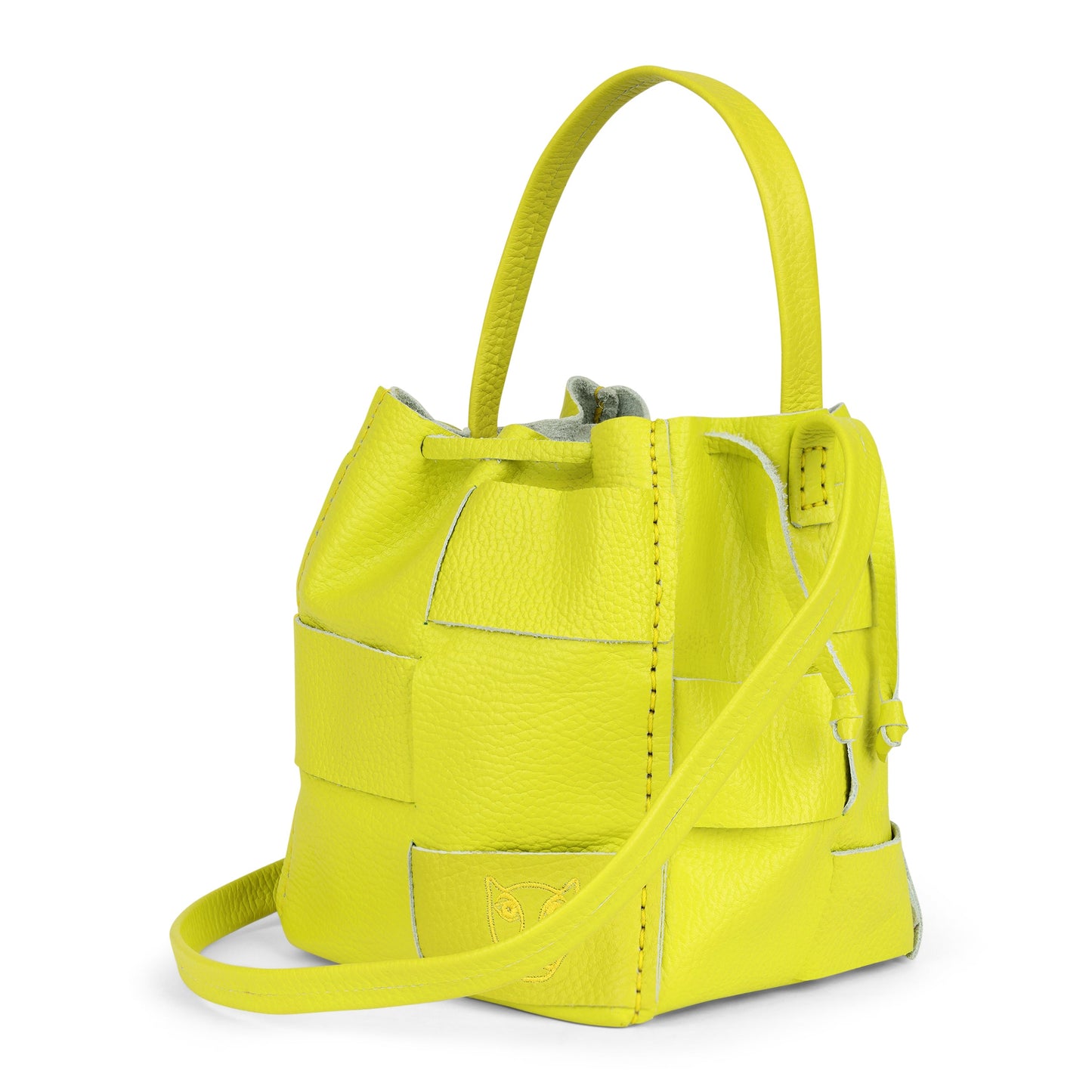 BELLA BUCKET BAG / HIGHLIGHTER YELLOW