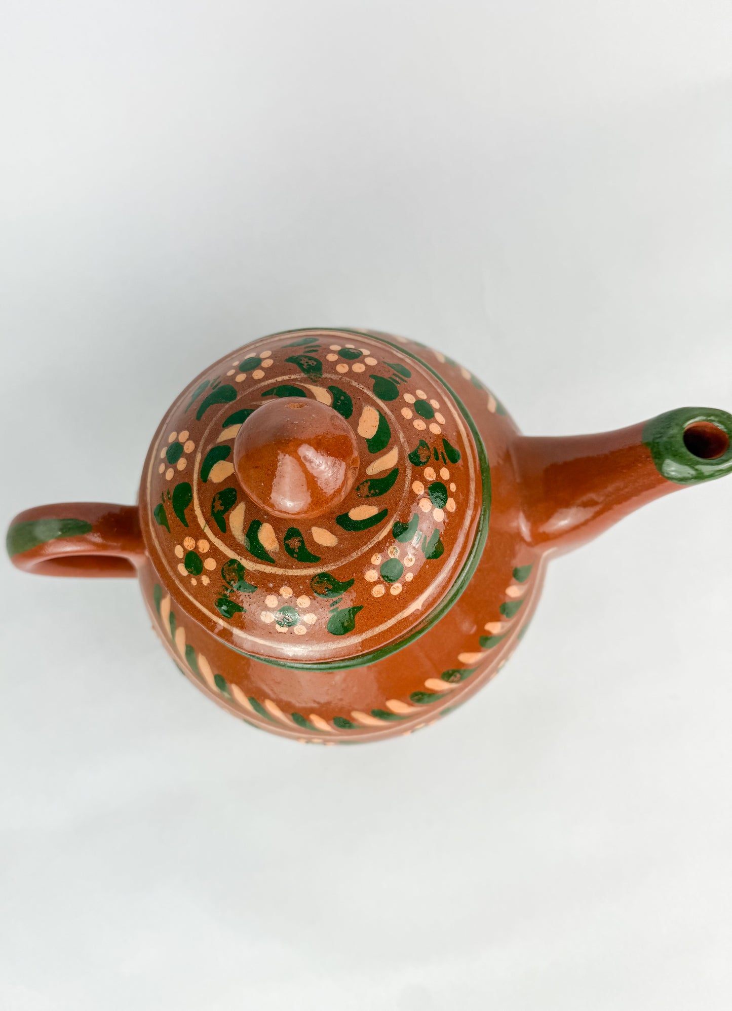 Michoacan Clay Tea Pot Kettle- Tetera de Barro