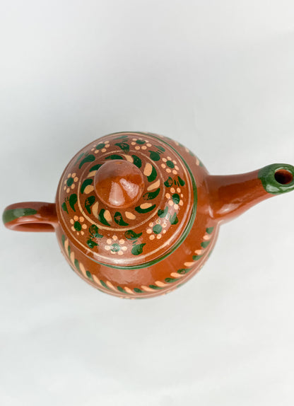 Michoacan Clay Tea Pot Kettle- Tetera de Barro