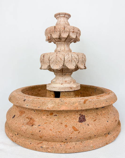 Cantera Stone Fountain 2 Tier - Fuente Chica