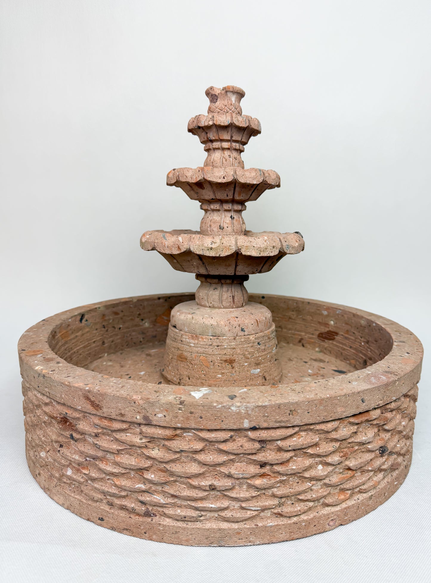 Sandstone Water Fountain Tier Outdoor DISCOUNTED
