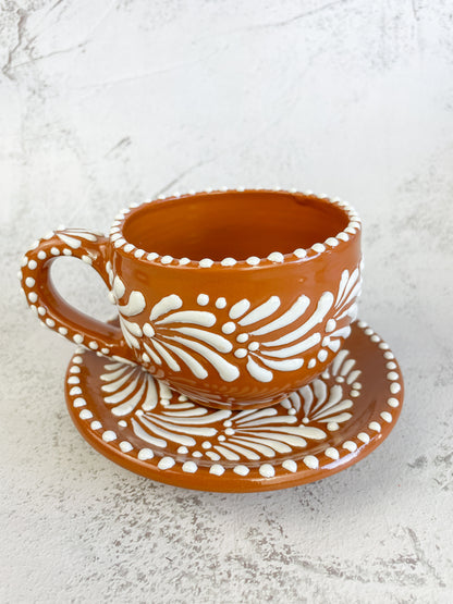 Talavera Mug Talavera Coffee Mug With Plate