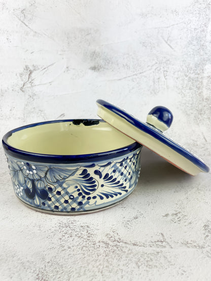 Mexican Tortilla Warmer Server Talavera Tortilla Holder Tortillero