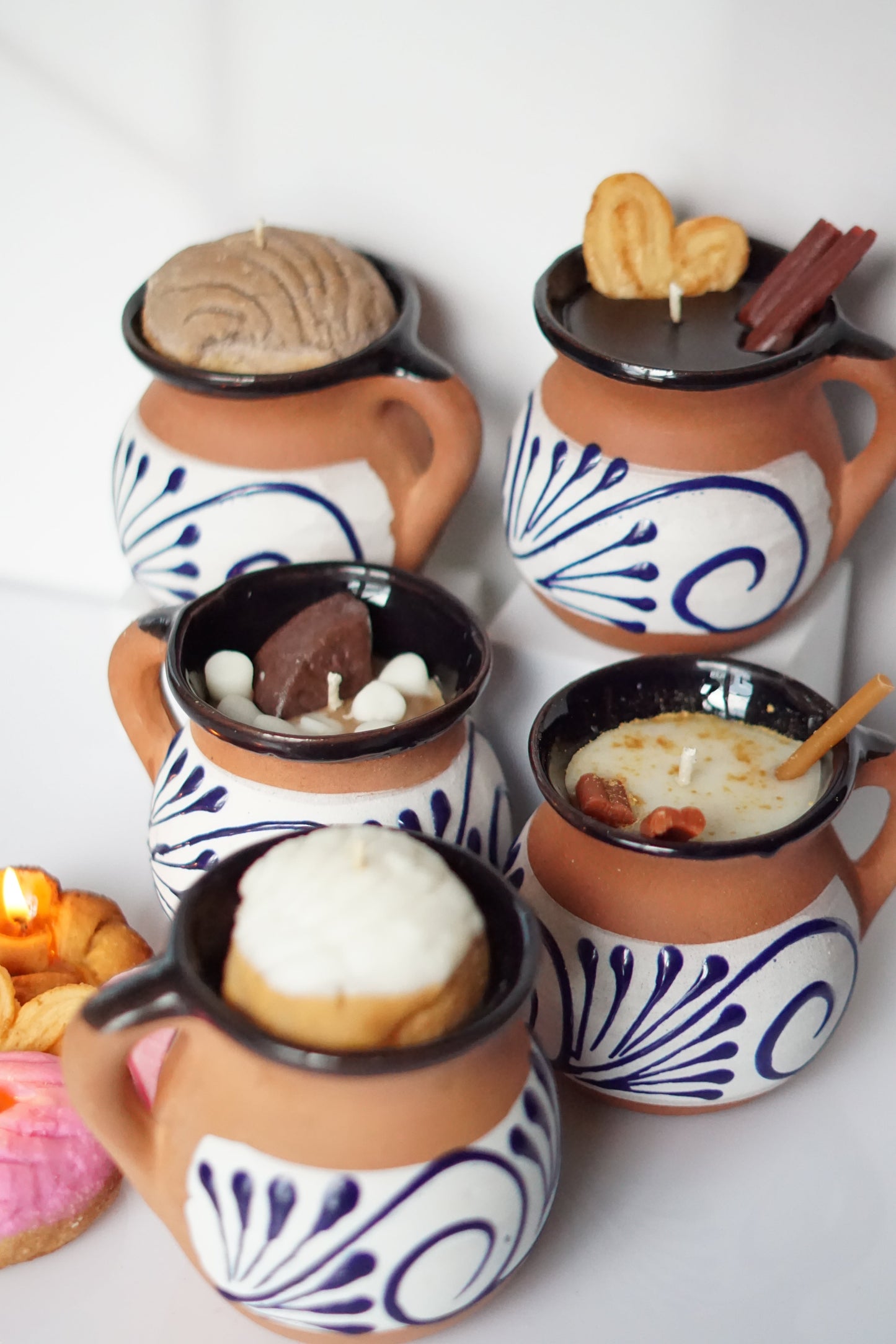 Café de Olla Candle Clay Mug - Vela