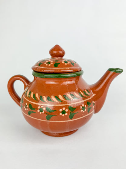 Michoacan Clay Tea Pot Kettle- Tetera de Barro