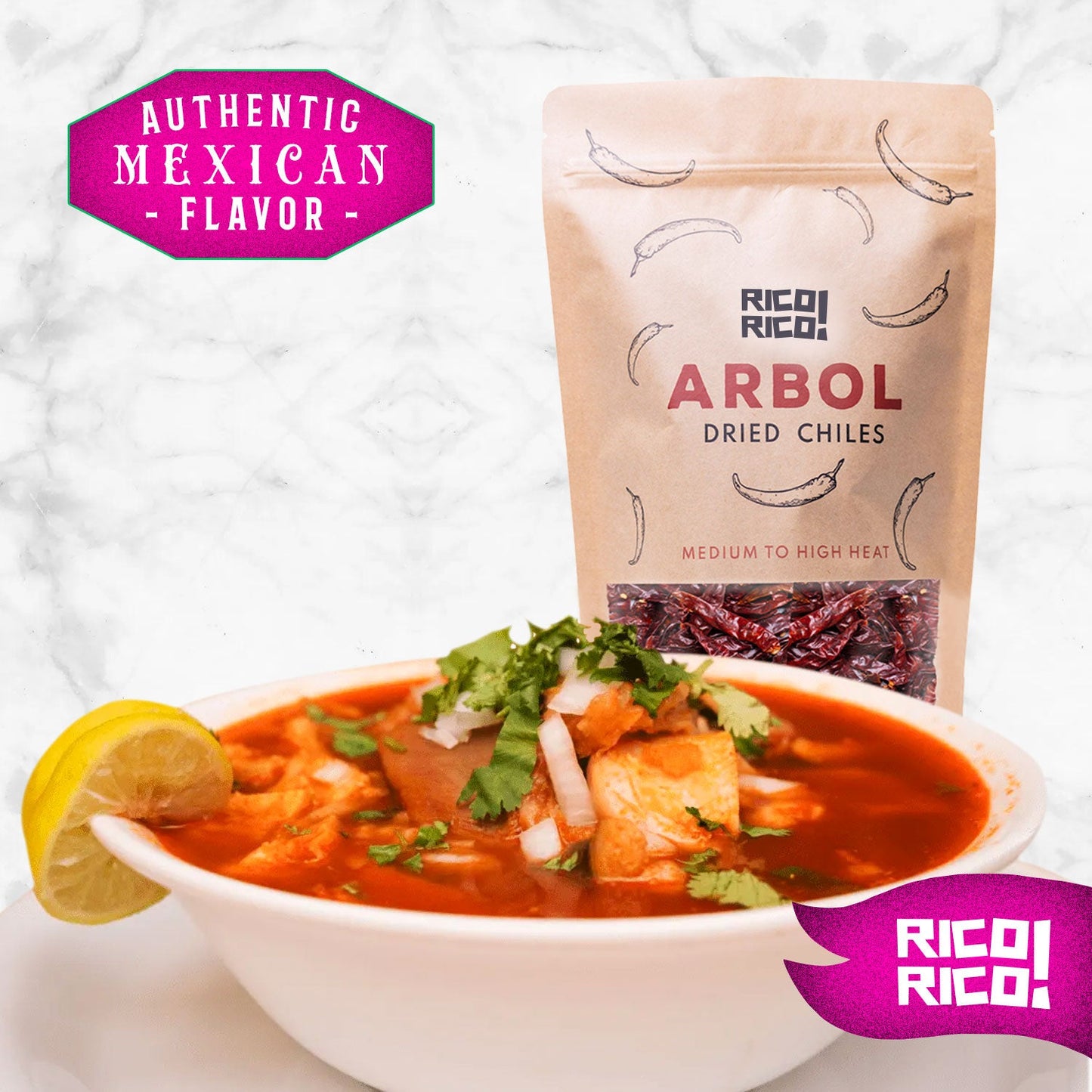 Chile de Árbol Dried Chiles – Hot & Authentic Mexican Peppers