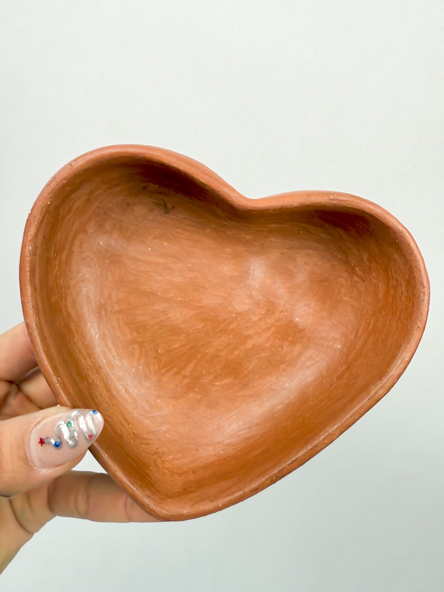 Oaxaca Red Clay Pottery Heart Bowls Mexican Red Clay Pottery Oaxaca Clay Pottery San Marcos Tlapazola Red Clay Pottery