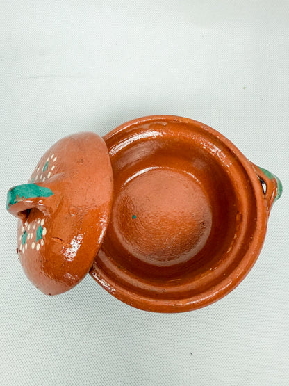 Michoacan Clay Mini Cazuelas - Cazuelitas  De Barro
