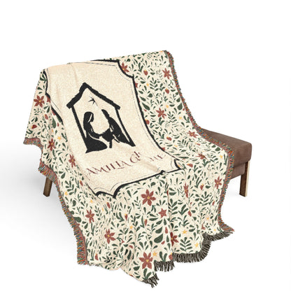 Christmas Blanket Customized Navidad Cobija Talavera
