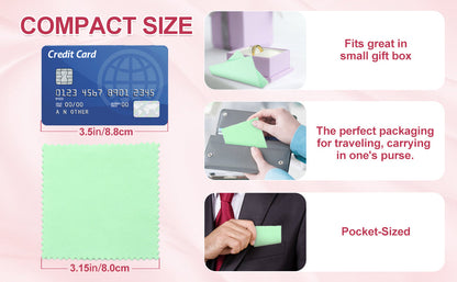 Jewelry Polishing Cloth Sterling Silver Cleaner - Limpiador de Joyeria