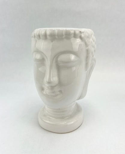Ceramic Buddha Planter Ceramic Planter Buddha Planter Pot Buddha Head Planter