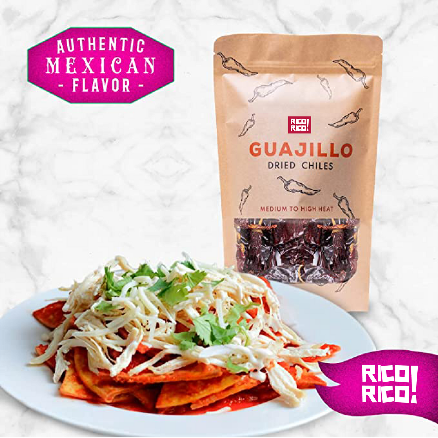 Dried Mexican Chiles 3-Pack – Ancho, Guajillo & Pasilla