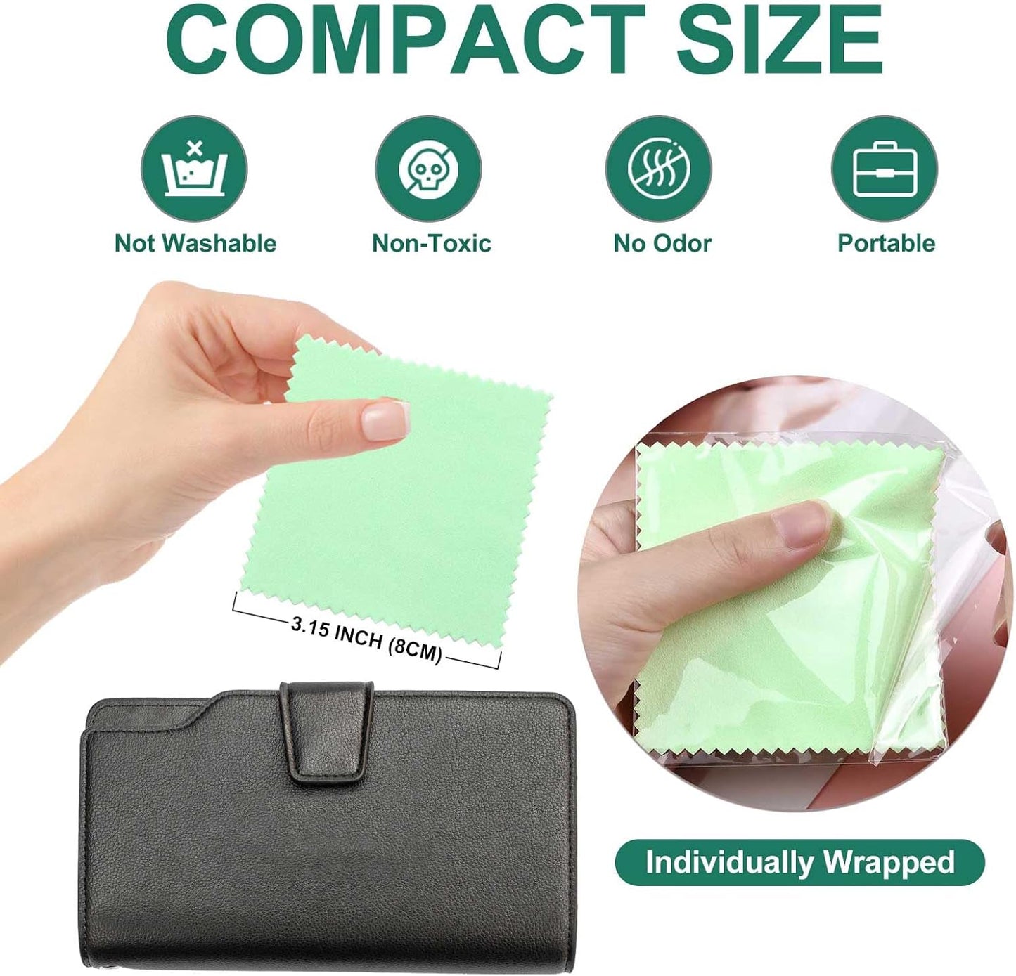 Jewelry Polishing Cloth Sterling Silver Cleaner - Limpiador de Joyeria