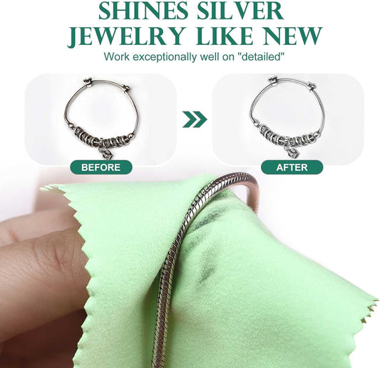 Jewelry Polishing Cloth Sterling Silver Cleaner - Limpiador de Joyeria