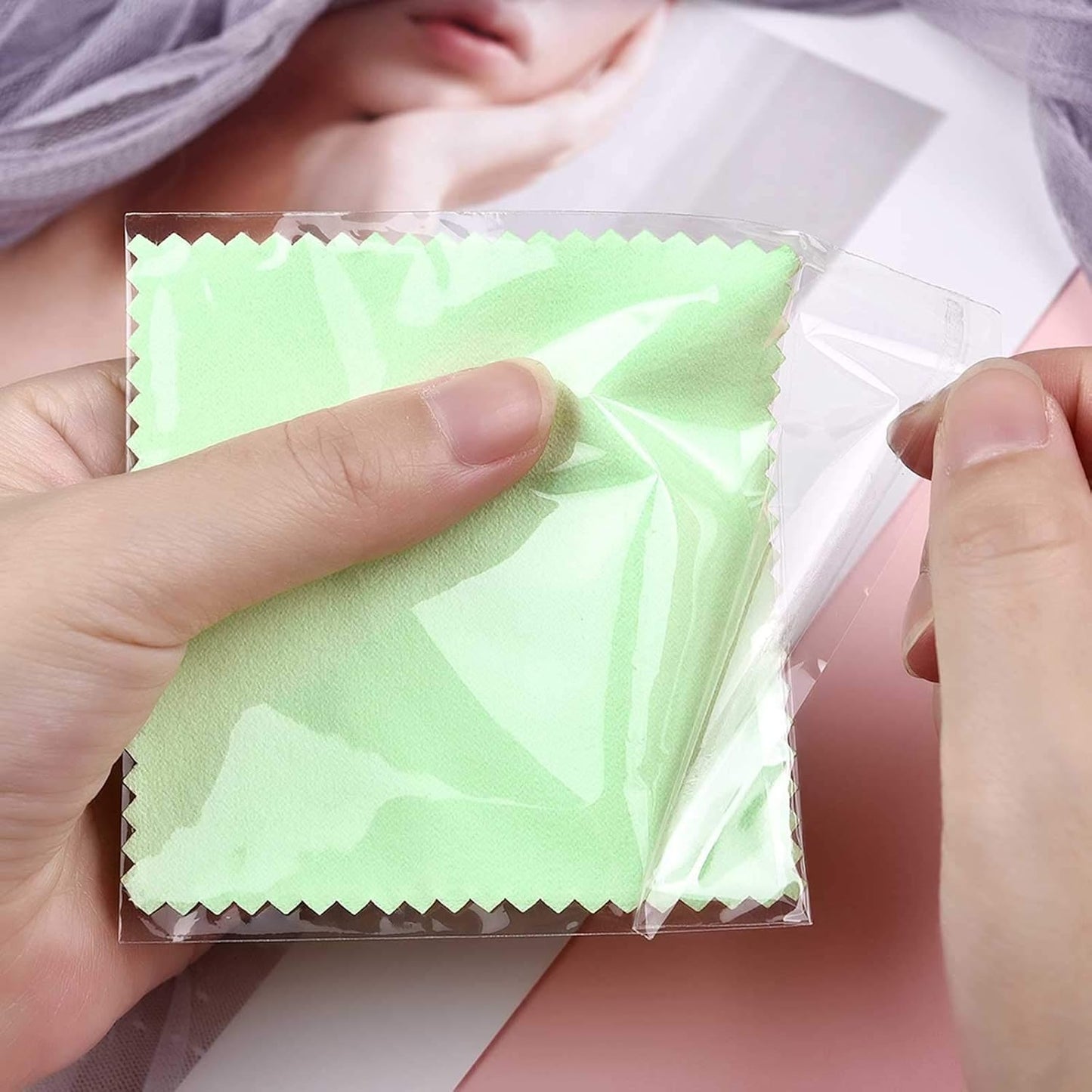 Jewelry Polishing Cloth Sterling Silver Cleaner - Limpiador de Joyeria