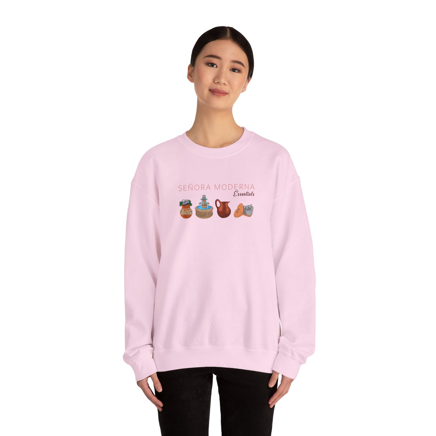 Crewneck Sweatshirt — Señora Moderna Olla Barro