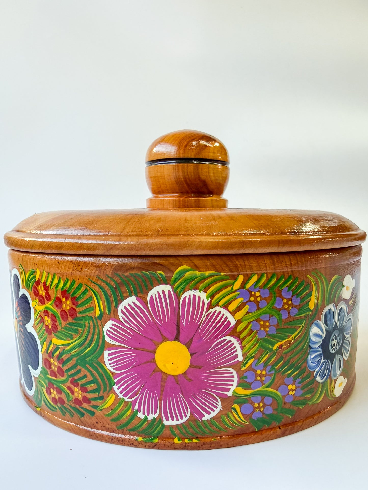 Mexican Tortilla Warmer Server Wood Tortilla Holder Tortillero de Madera