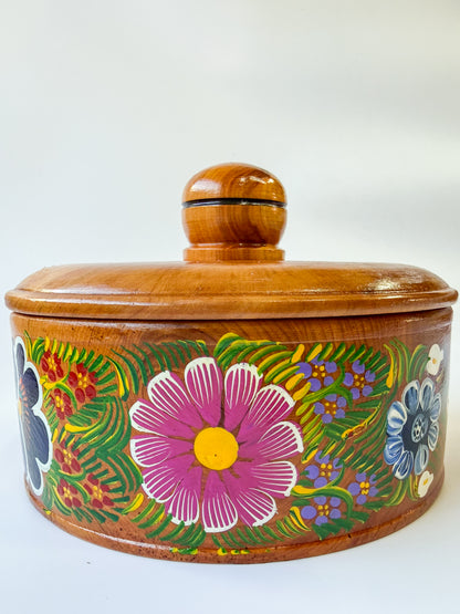 Mexican Tortilla Warmer Server Wood Tortilla Holder Tortillero de Madera