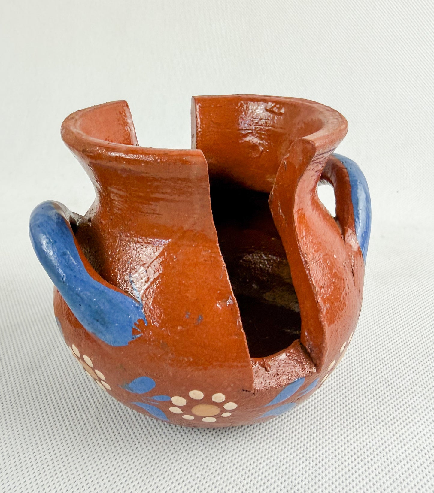 Michoacan Red Clay Pottery Dinnerware Set - Vajilla de Barro