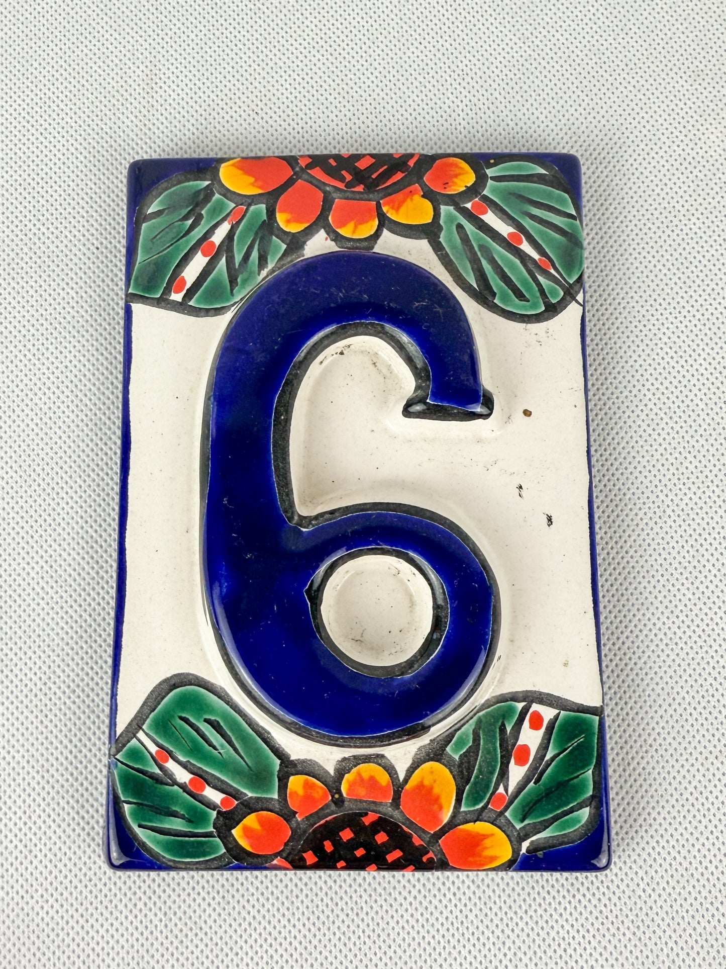 Mexican House Numbers Tiles Numeros Para Casa Talavera