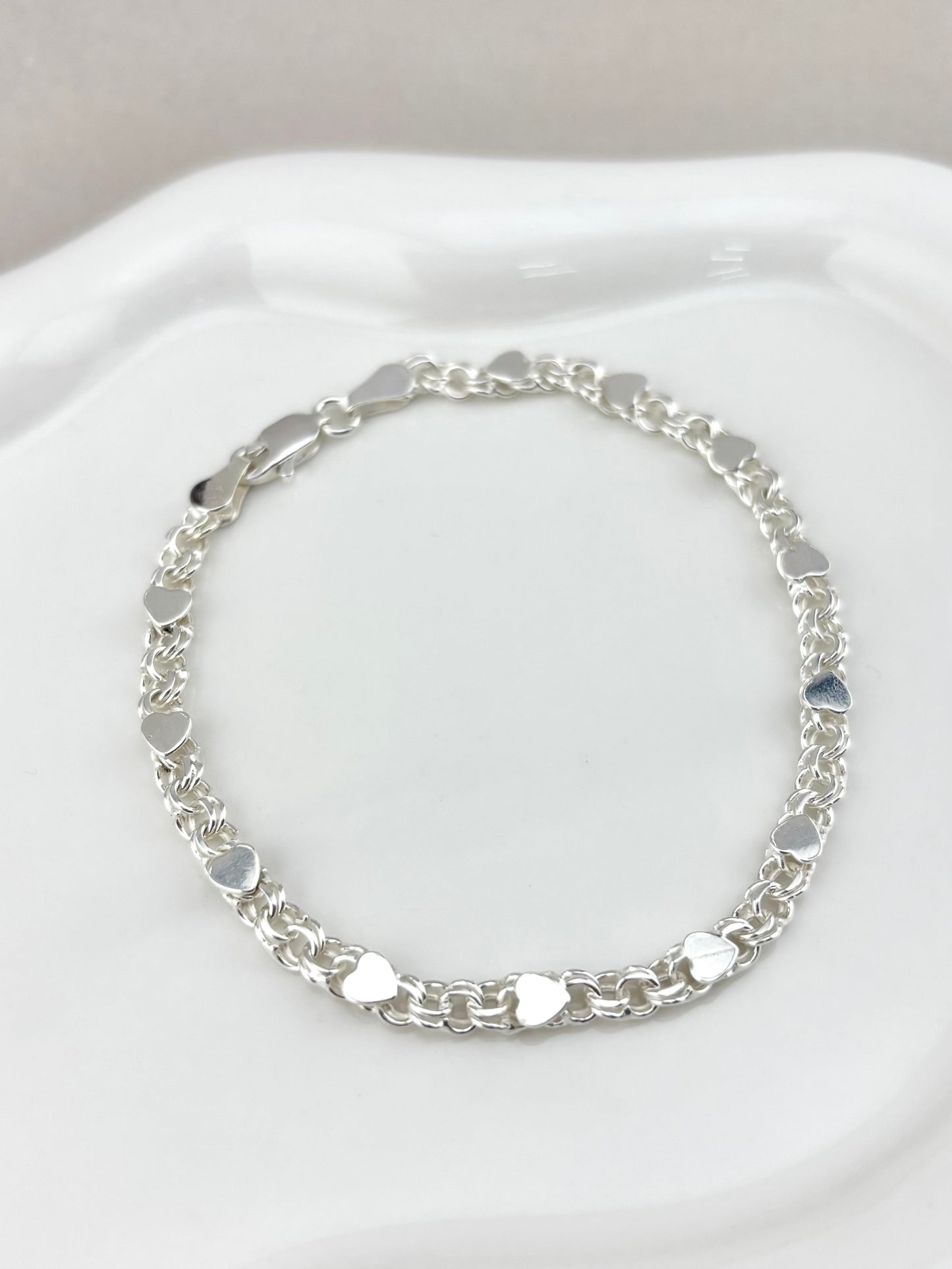 925 Sterling Silver Bracelet - Pulcera Plata