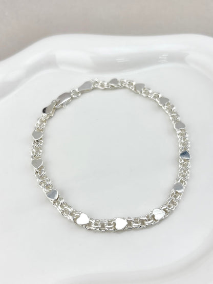 925 Sterling Silver Bracelet - Pulcera Plata