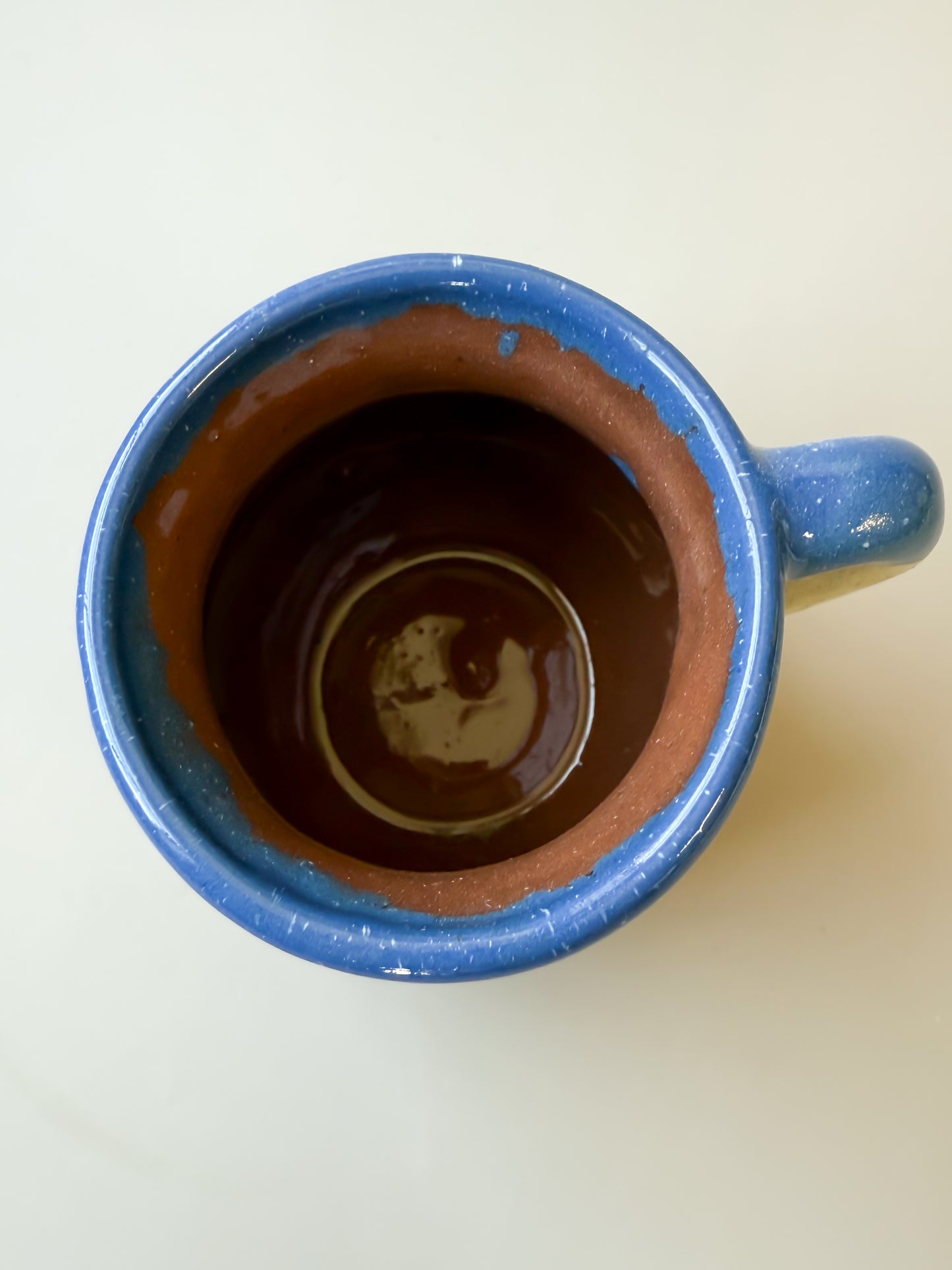 Mexican Clay Mugs Engobe Colorful Tazas De Barro Talavera Coffee Mug