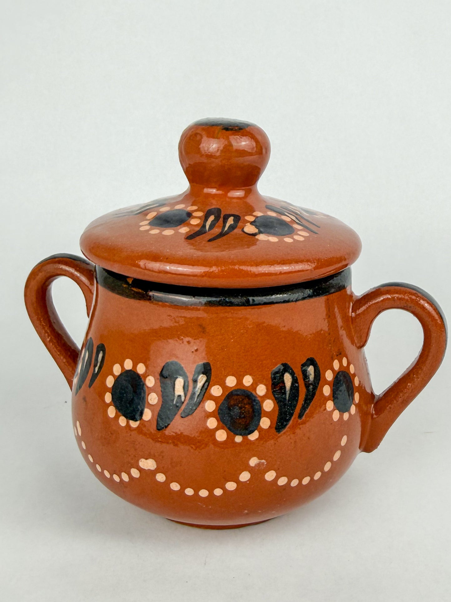 Traditional Clay Sugar Bowl - Azucarera de Barro