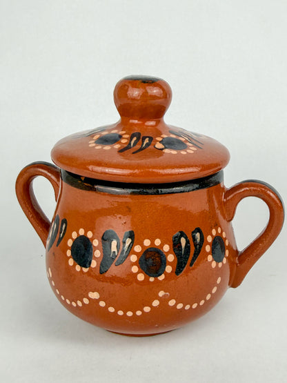 Traditional Clay Sugar Bowl - Azucarera de Barro